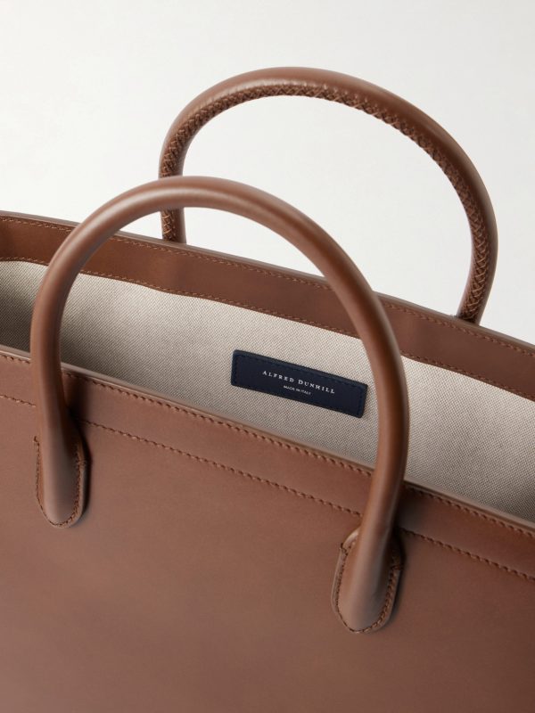 Century 33 Patina-Leather Tote Bag - E1