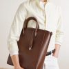 Century 33 Patina-Leather Tote Bag - FR