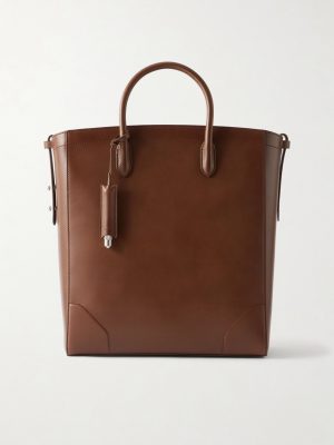 Century 33 Patina-Leather Tote Bag