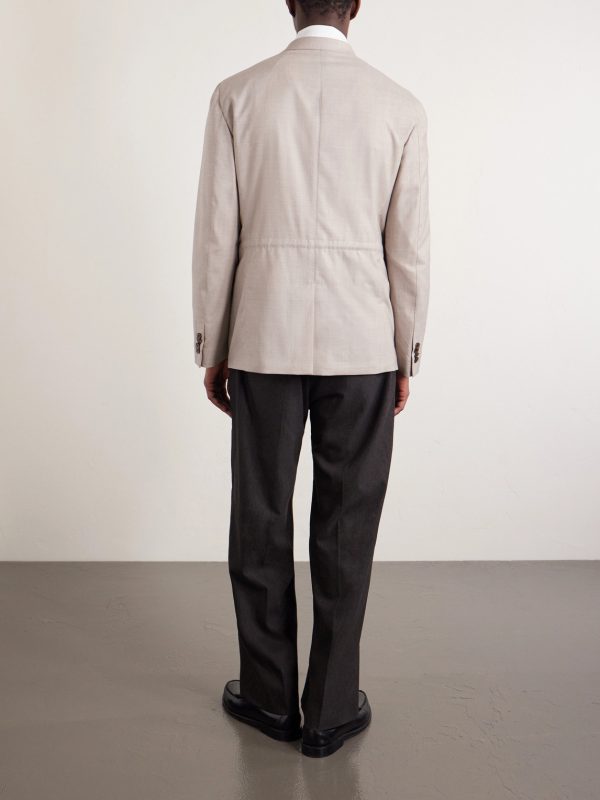 Super 130s Wool Jacket - BK Super 130s Wool Jacket - BK