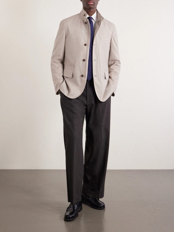 Super 130s Wool Jacket - OU Super 130s Wool Jacket - OU