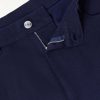 Tapered Cotton-Blend Twill Trousers - E1