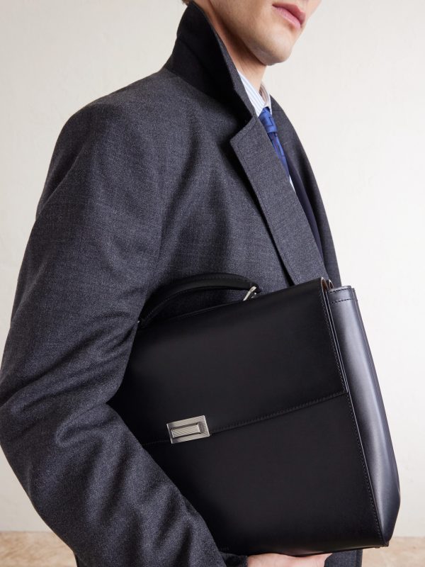 Alfred 40 Patina-Leather Briefcase - E2 Alfred 40 Patina-Leather Briefcase - E2