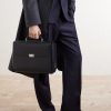 Alfred 40 Patina-Leather Briefcase - OU Alfred 40 Patina-Leather Briefcase - OU