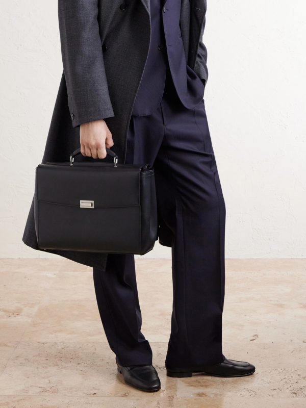 Alfred 40 Patina-Leather Briefcase - OU Alfred 40 Patina-Leather Briefcase - OU
