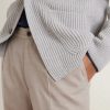 Tapered Super 130s Wool Trousers - E1 Tapered Super 130s Wool Trousers - E1