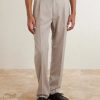 Tapered Super 130s Wool Trousers - FR Tapered Super 130s Wool Trousers - FR