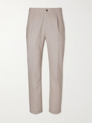 Tapered Super 130s Wool Trousers