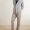 Tapered Super 130s Wool Trousers - OU Tapered Super 130s Wool Trousers - OU