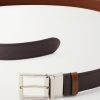 3cm Full-Grain Leather Belt - E1