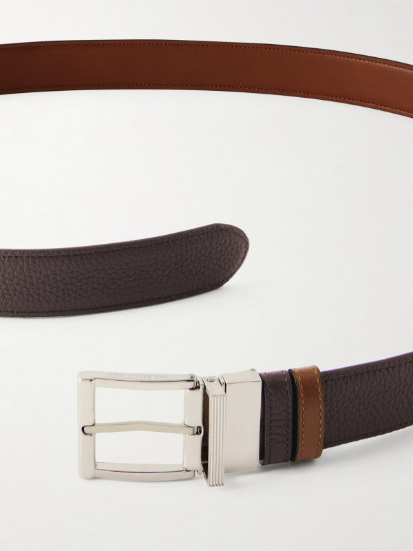 3cm Full-Grain Leather Belt - E1
