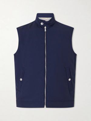 Slim-Fit Wool-Blend Gilet Slim-Fit Wool-Blend Gilet