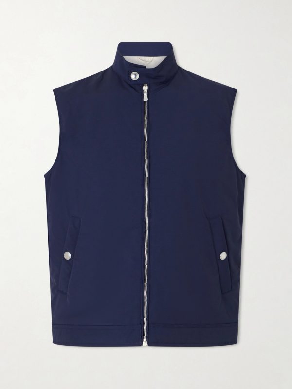 Slim-Fit Wool-Blend Gilet Slim-Fit Wool-Blend Gilet