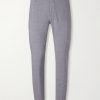 Slim-Fit Tapered Stretch-Wool Flannel Trousers Slim-Fit Tapered Stretch-Wool Flannel Trousers
