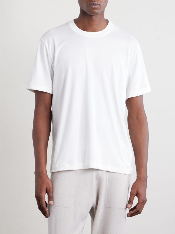 Cotton and Modal-Blend Jersey T-Shirt - FR