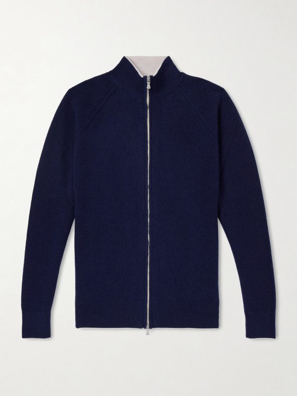 Cashmere Zip-Up Sweater Cashmere Zip-Up Sweater