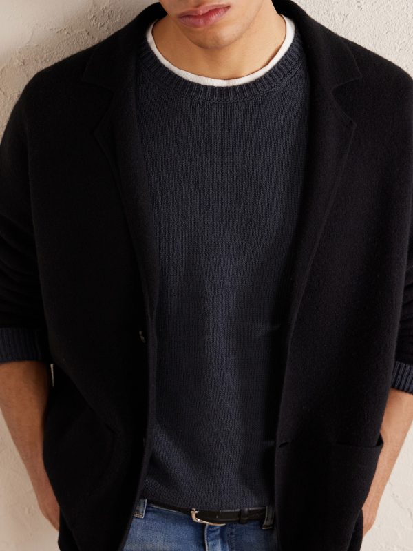 Cotton and Silk-Blend Sweater - CU