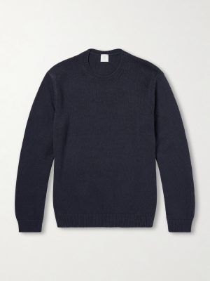 Cotton and Silk-Blend Sweater