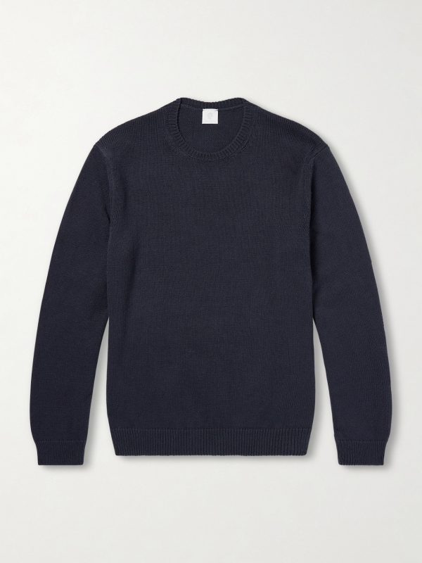 Cotton and Silk-Blend Sweater