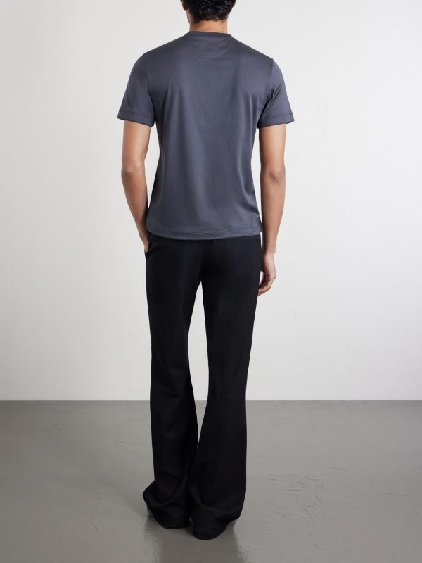 Cotton and Modal-Blend Jersey T-Shirt - BK Cotton and Modal-Blend Jersey T-Shirt - BK