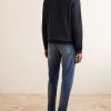 Straight-Leg Jeans - BK Straight-Leg Jeans - BK
