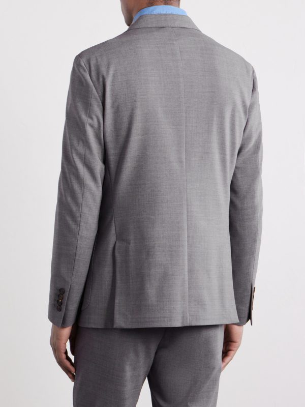 Wool-Blend Suit Jacket - BK Wool-Blend Suit Jacket - BK
