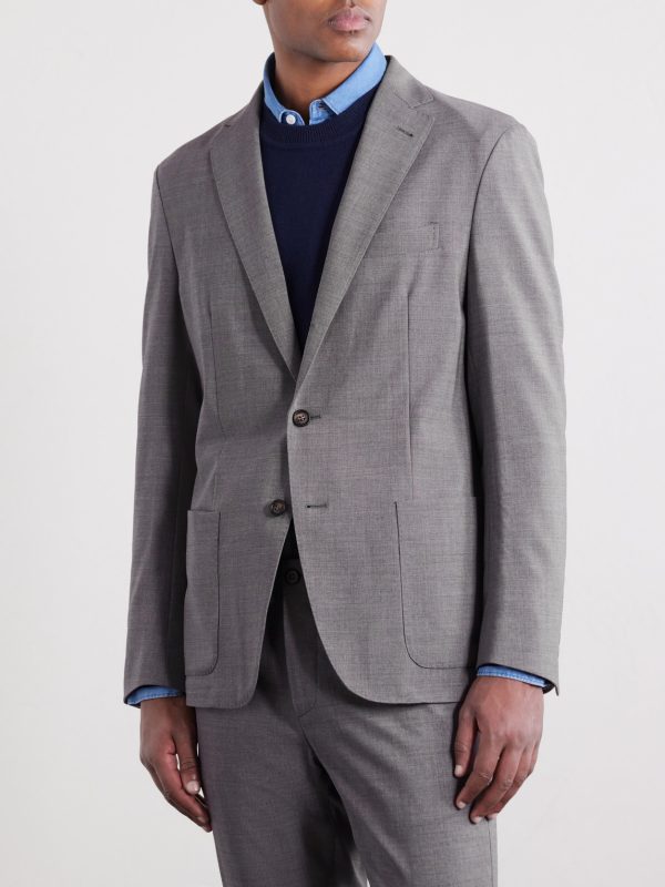 Wool-Blend Suit Jacket - FR Wool-Blend Suit Jacket - FR
