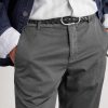 Straight-Leg Pleated Stretch Cotton and Silk-Blend Trousers - CU Straight-Leg Pleated Stretch Cotton and Silk-Blend Trousers - CU