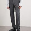 Straight-Leg Pleated Stretch Cotton and Silk-Blend Trousers - FR Straight-Leg Pleated Stretch Cotton and Silk-Blend Trousers - FR
