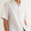 Camp-Collar Linen Shirt - CU Camp-Collar Linen Shirt - CU