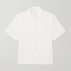 Camp-Collar Linen Shirt Camp-Collar Linen Shirt