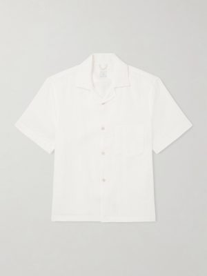 Camp-Collar Linen Shirt Camp-Collar Linen Shirt