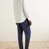 Straight-Leg Lyocell and Linen-Blend Drawstring Trousers - BK Straight-Leg Lyocell and Linen-Blend Drawstring Trousers - BK