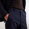 Slim-Fit Tapered Stretch-Wool Flannel Trousers - CU Slim-Fit Tapered Stretch-Wool Flannel Trousers - CU