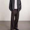 Wool Zip-Up Cardigan - OU