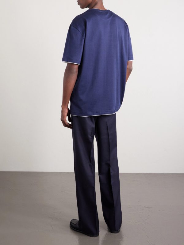 Giza Cotton-Jersey T-Shirt - BK Giza Cotton-Jersey T-Shirt - BK