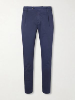Slim-Fit Cotton-Blend Twill Chinos Slim-Fit Cotton-Blend Twill Chinos