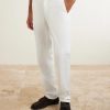 Straight-Leg Stretch-Cotton and Silk-Blend Trousers - FR Straight-Leg Stretch-Cotton and Silk-Blend Trousers - FR