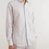 Striped Cotton and Linen-Blend Shirt - FR