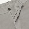 Straight-Leg Pleated Stretch Cotton and Silk-Blend Trousers - E1 Straight-Leg Pleated Stretch Cotton and Silk-Blend Trousers - E1