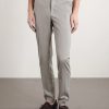 Straight-Leg Pleated Stretch Cotton and Silk-Blend Trousers - FR Straight-Leg Pleated Stretch Cotton and Silk-Blend Trousers - FR