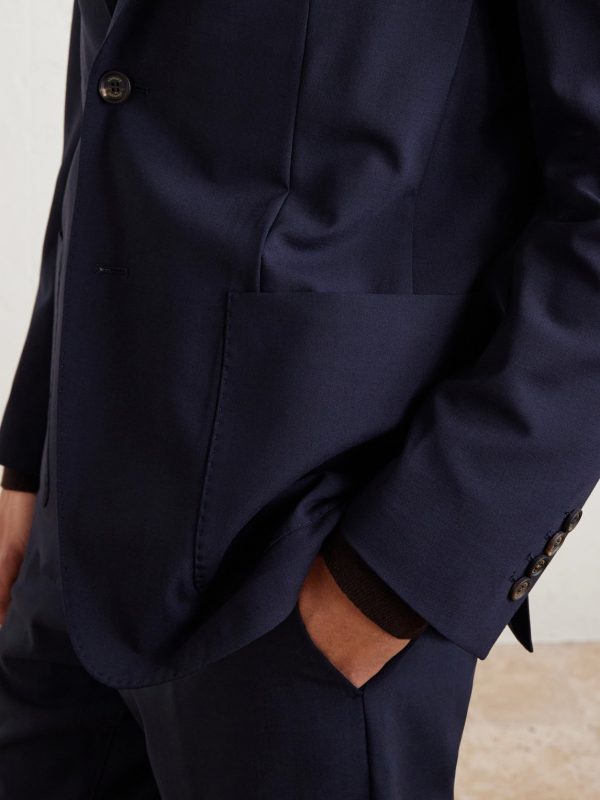 Wool-Blend Suit Jacket - E2 Wool-Blend Suit Jacket - E2