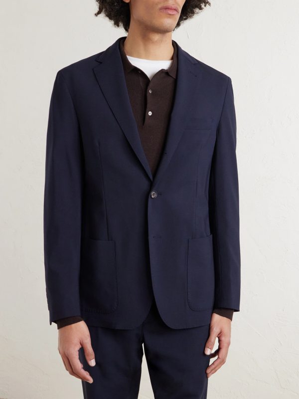 Wool-Blend Suit Jacket - FR Wool-Blend Suit Jacket - FR
