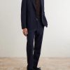 Wool-Blend Suit Jacket - OU Wool-Blend Suit Jacket - OU