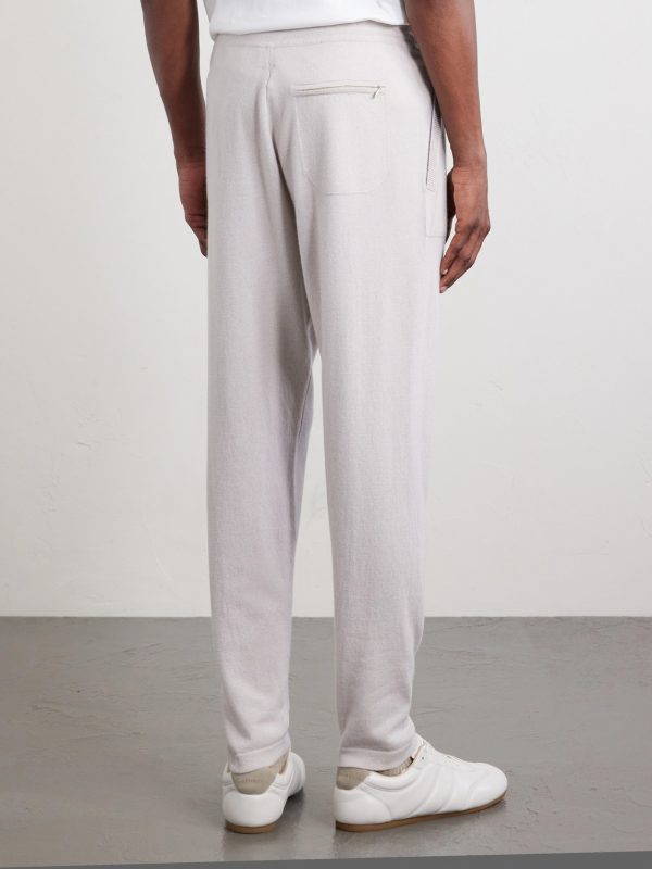 Tapered Cashmere Sweatpants - BK Tapered Cashmere Sweatpants - BK