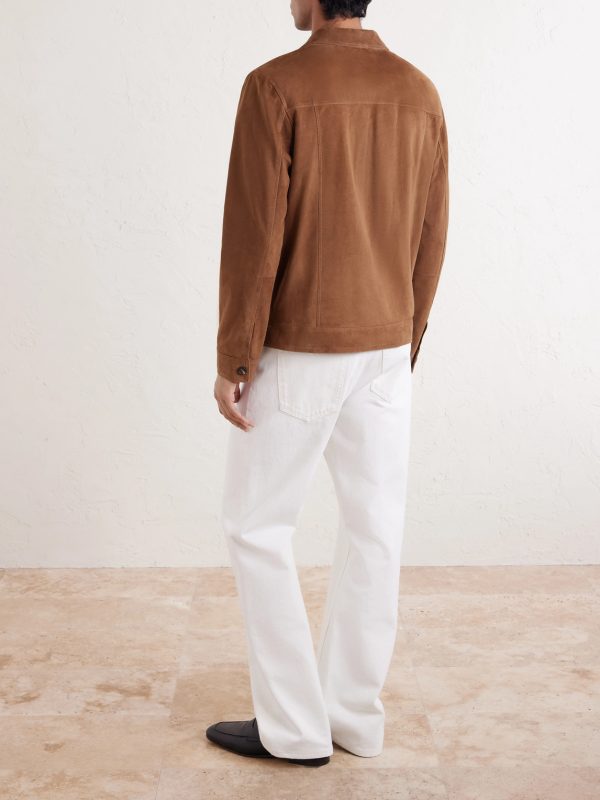 Suede Jacket - BK Suede Jacket - BK