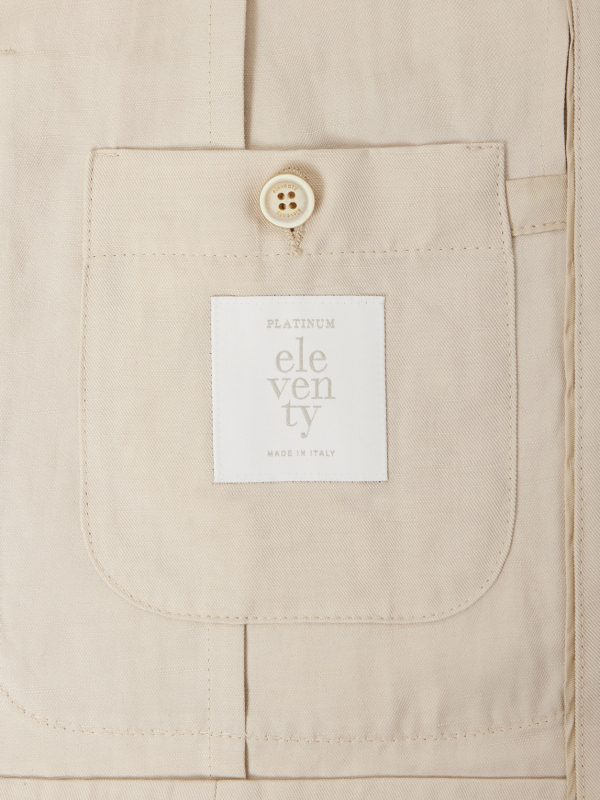 Lyocell and Linen-Blend Suit Jacket - E1 Lyocell and Linen-Blend Suit Jacket - E1