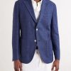 Stretch-Linen, Wool and Silk-Blend Suit Jacket - FR Stretch-Linen, Wool and Silk-Blend Suit Jacket - FR