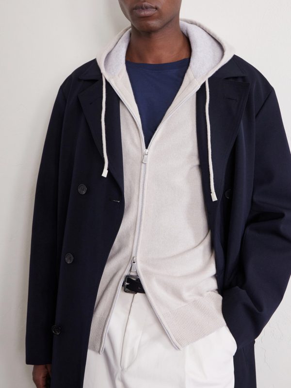 Cashmere Zip-Up Hoodie - CU