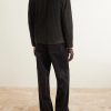 Suede Zip-Up Jacket - BK Suede Zip-Up Jacket - BK